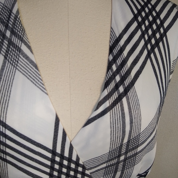 Joie Bethwyn B Porcelain Plaid Dress - Picture 5 of 13